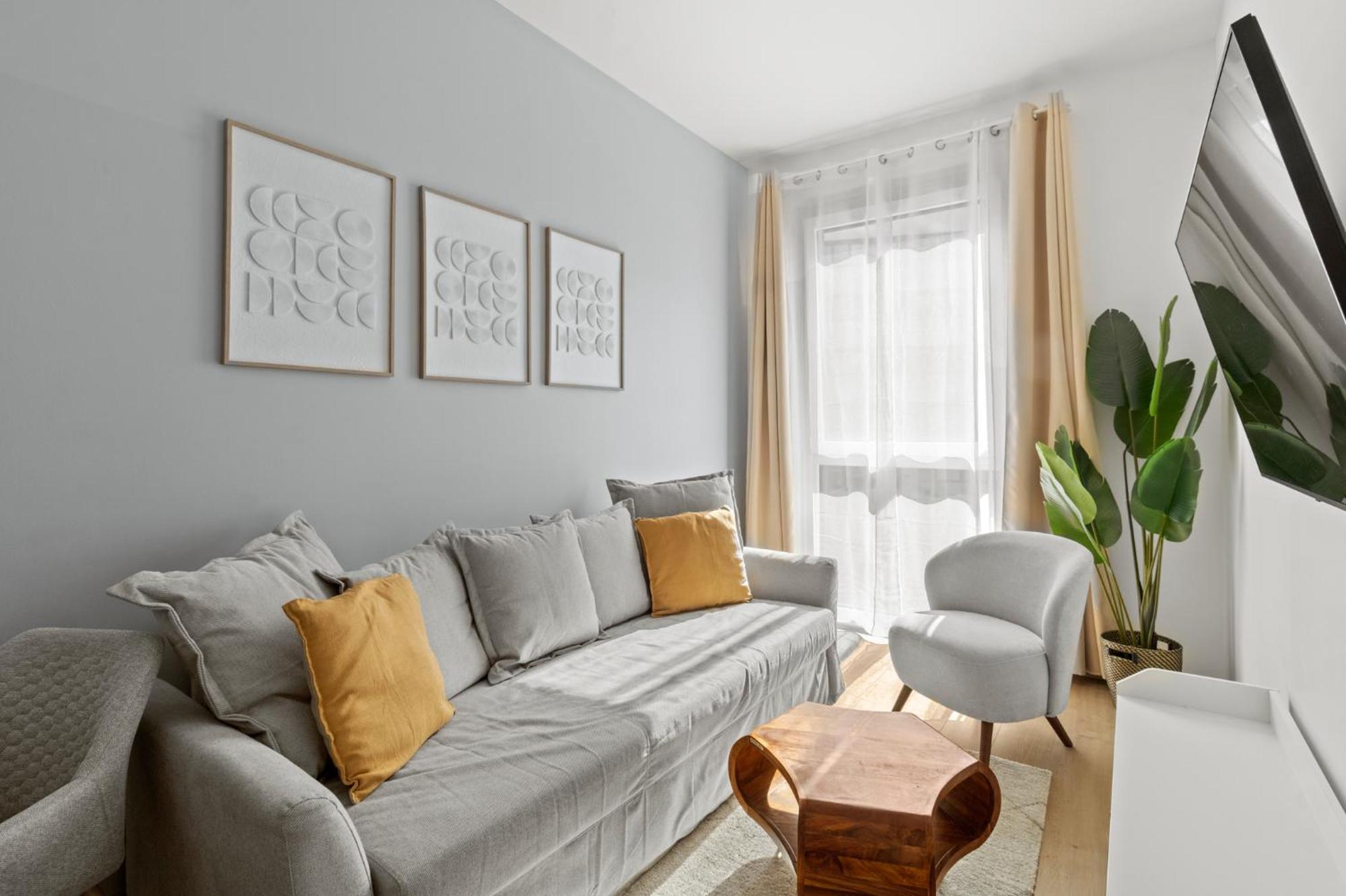 Apartamento 4 Min To Metro I 12 Min To Inner I Wifi *